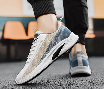 Zapatillas deportivas transpirables para hombre de tres colores.