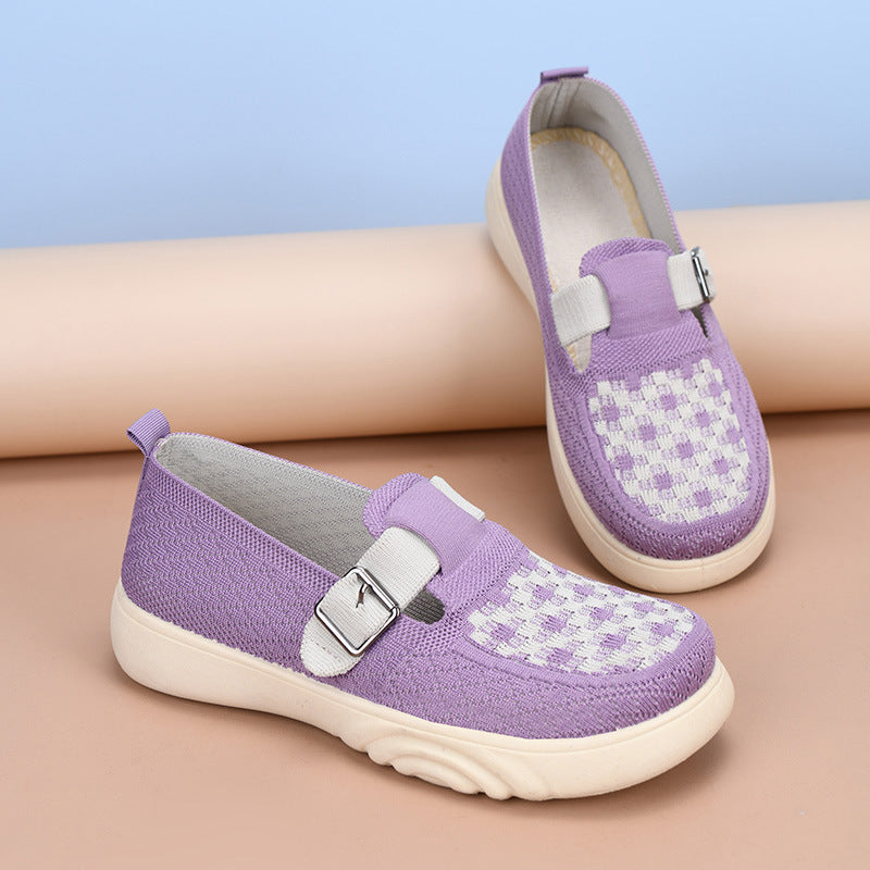 Zapatos Tejidos Transpirables para Mujer