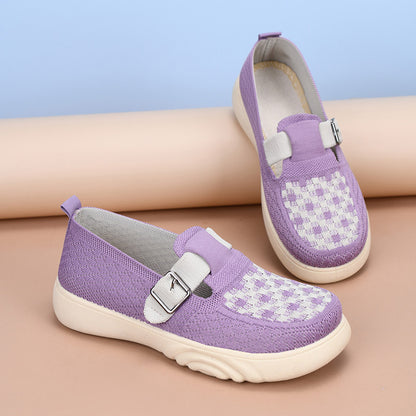 Zapatos Tejidos Transpirables para Mujer