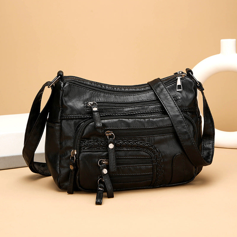 ModaEstila™ |  Bolso bandolera 100% piel auténtica