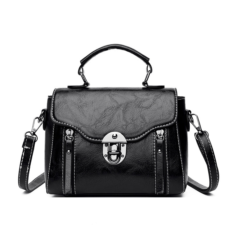 Nuevo y elegante bolso cuadrado pequeño de estilo retro