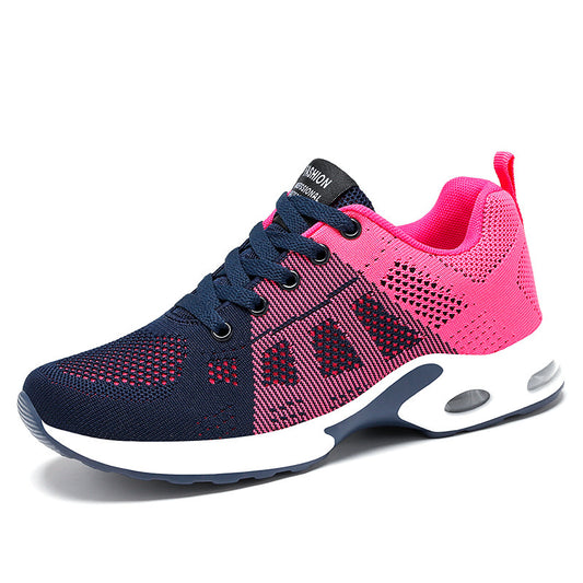 Zapatillas deportivas de mujer en color de contraste