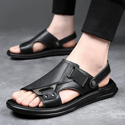 Sandalias de playa con plataforma para hombre