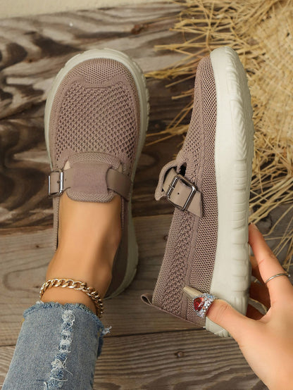 Zapatos de malla de punto