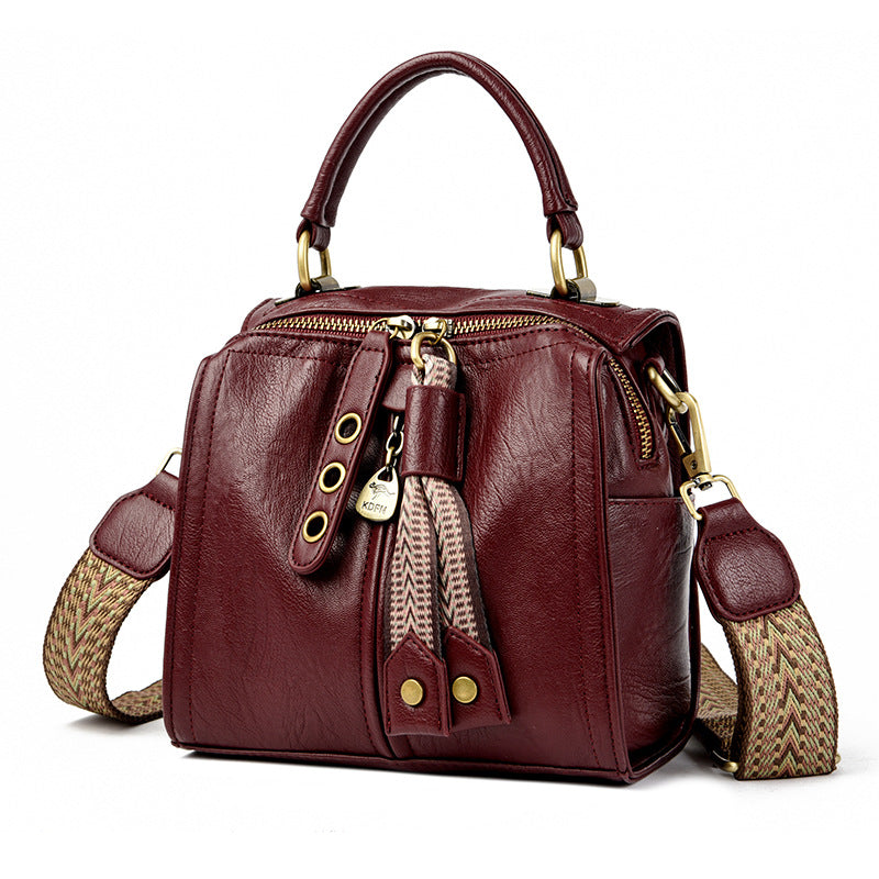 Nuevo bolso retro elegante de hombro y bandolera