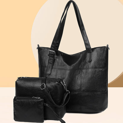 ✨Compra uno y llévate dos gratis✨ Set de bolsos de hombro estilo retro
