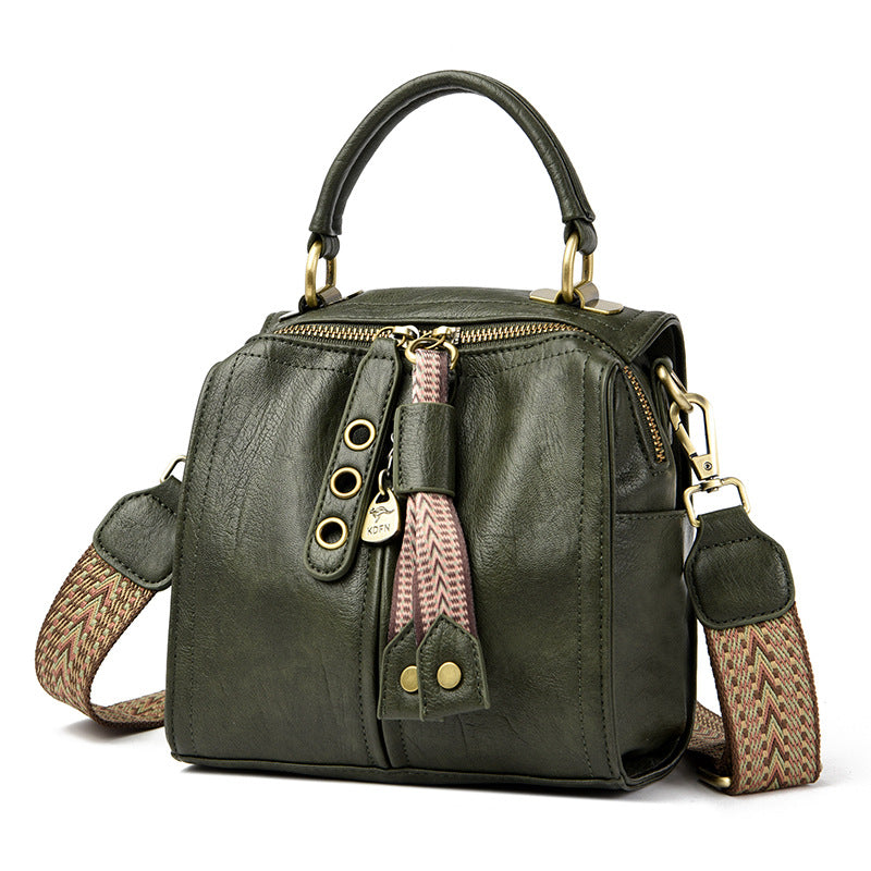 Nuevo bolso retro elegante de hombro y bandolera