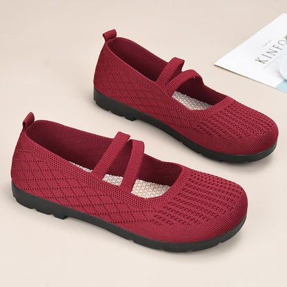 Zapatos de malla con tiras finas