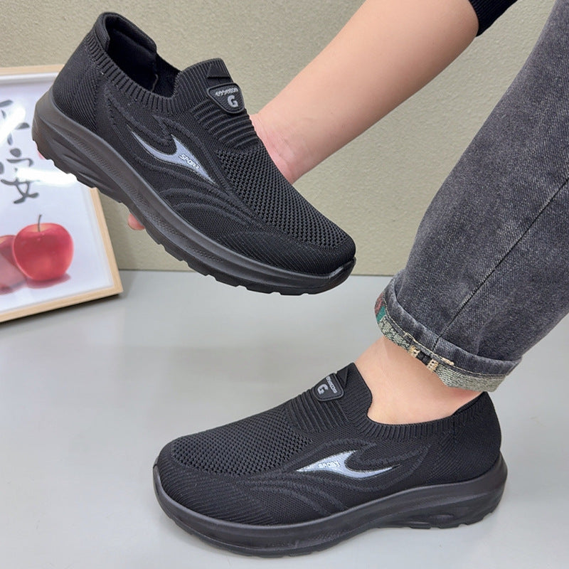 Zapatos unisex de malla con gancho