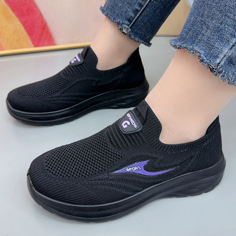 Zapatos unisex de malla con gancho