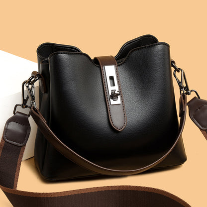 Bolso de mano retro multicapa de gran capacidad