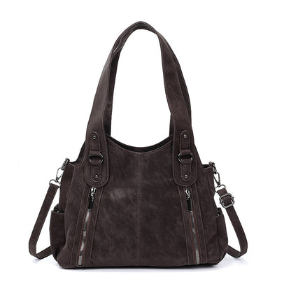 Nuevo bolso tote esmerilado de gran capacidad.