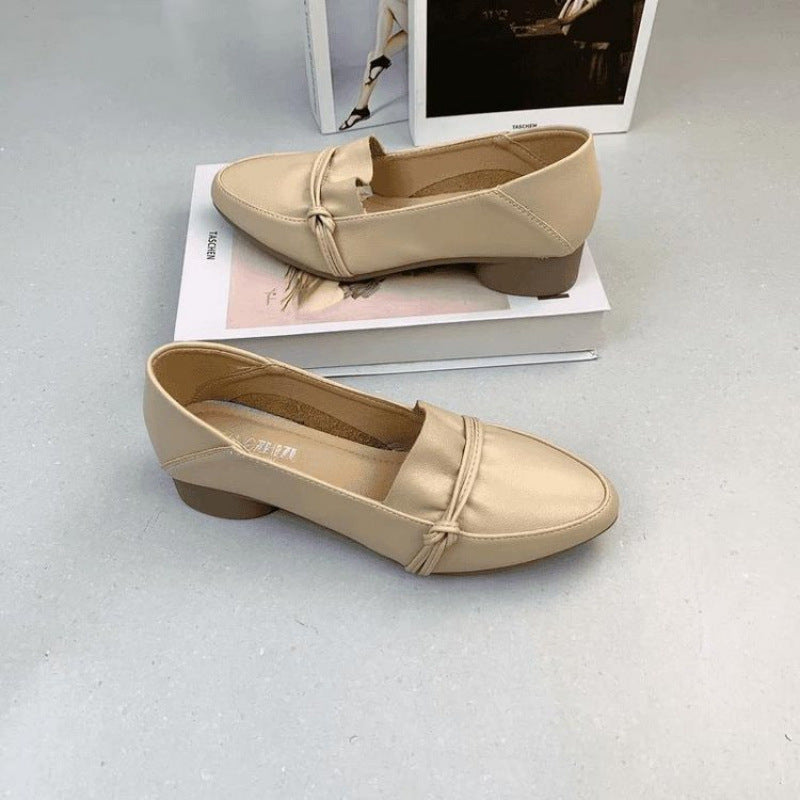 Mocasines mujer tacón bajo casuales