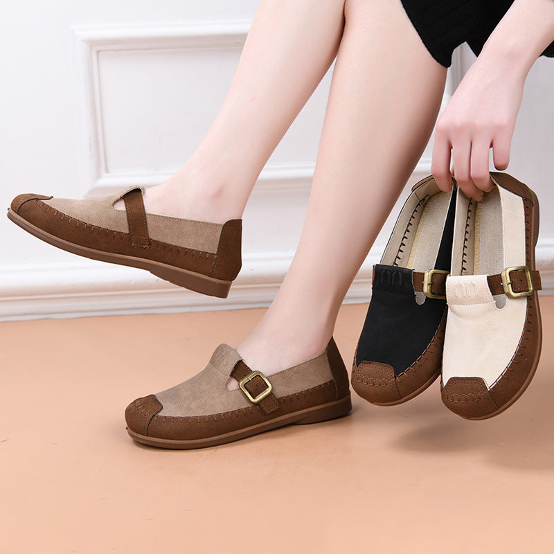 Nuevos y versátiles zapatos de suela blanda