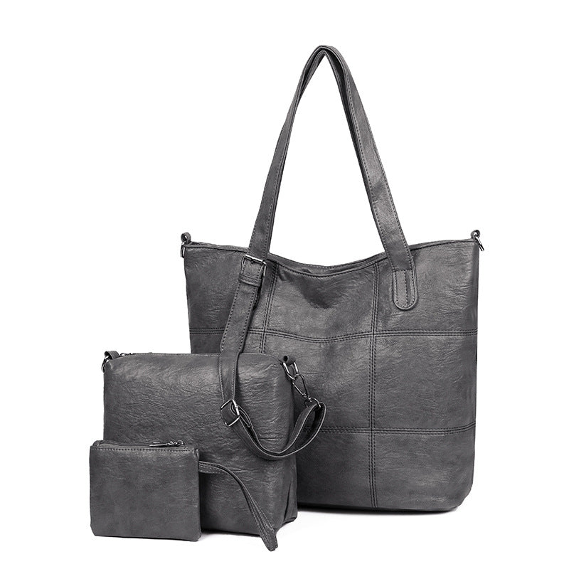 ✨Compra uno y llévate dos gratis✨ Set de bolsos de hombro estilo retro