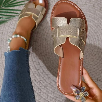 Sandalias Planas de Verano para Mujer – Chanclas Cómodas y Elegantes para el Día a Día
