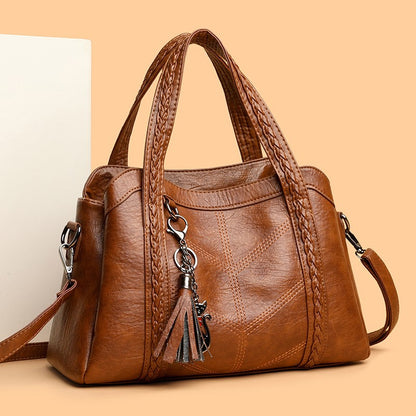 Bolso de mano moderno estilo retro para mujer