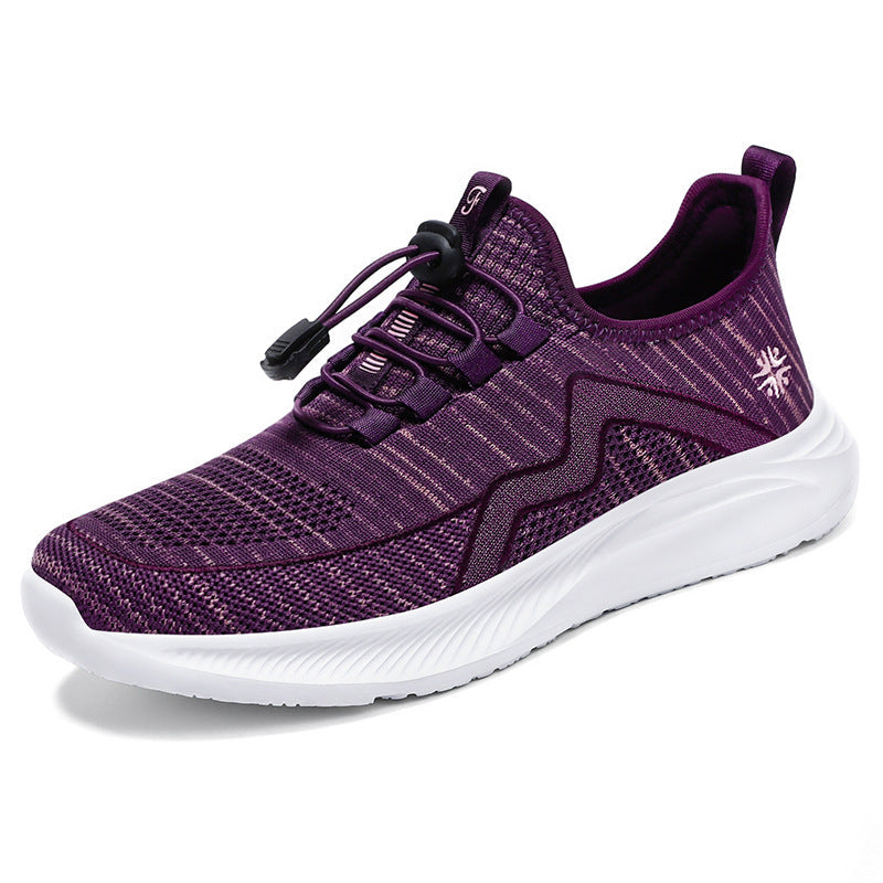 Zapatos nuevos zapatos para mujeres, mediana edad y ancianos en primavera 2025