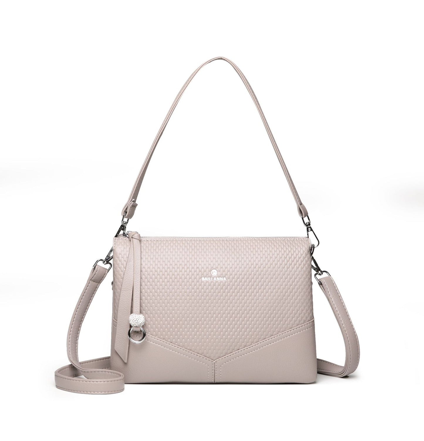 Bolso de mano moderno de gran capacidad con múltiples capas