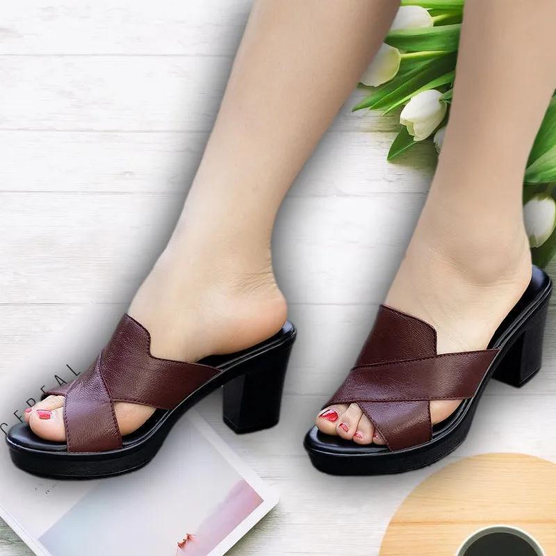 Sandalias de tacón con punta de pez