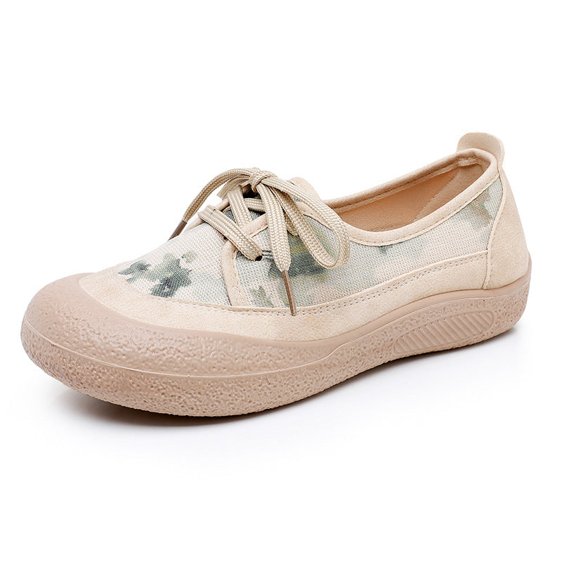Zapatos planos de empeine bajo