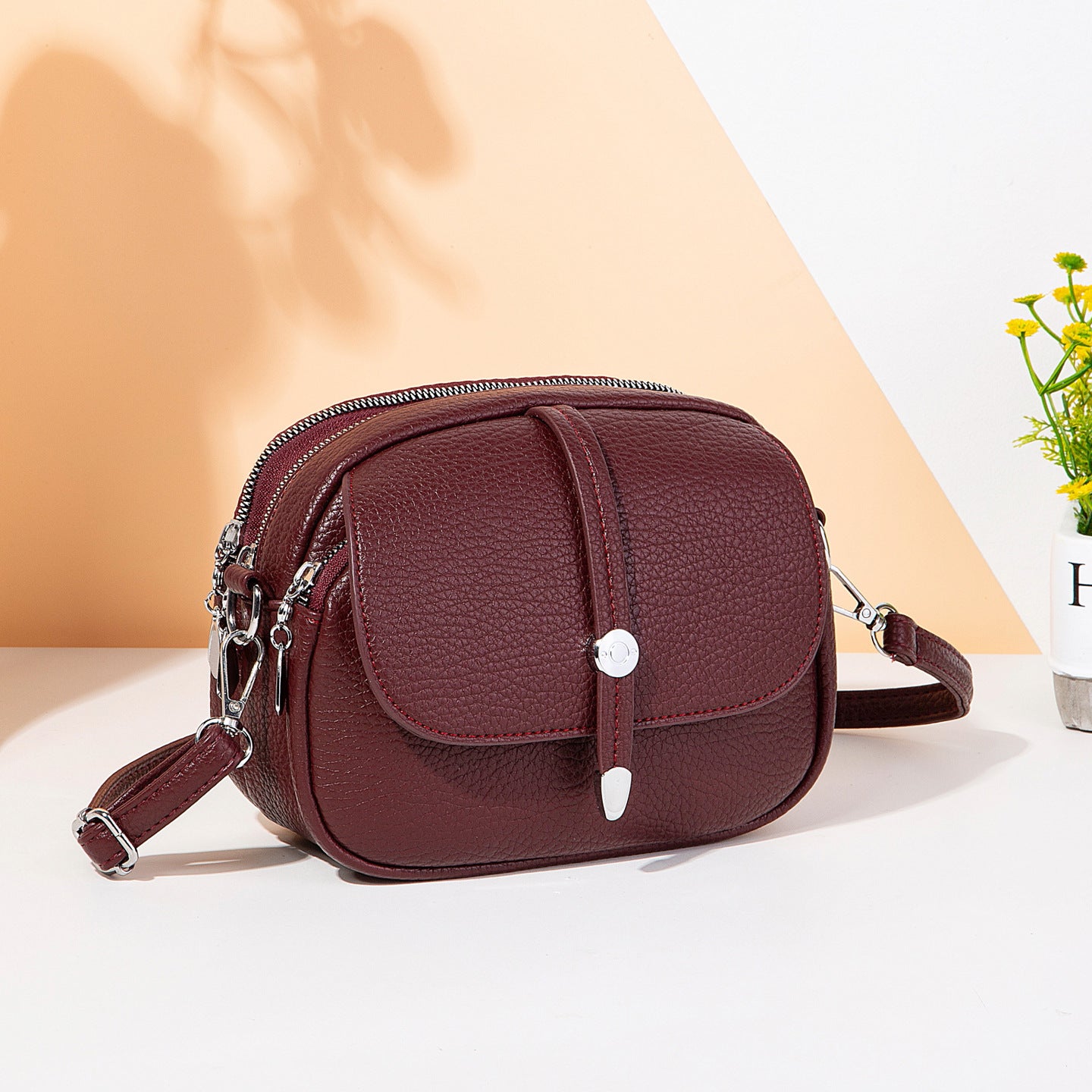 Nuevo bolso de hombro y bandolera elegante para mujer