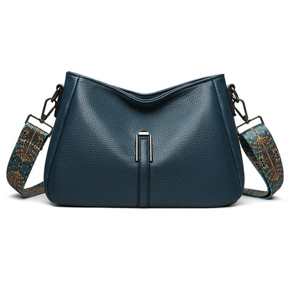 Bolso bandolera/cruzado de piel suave de gran capacidad