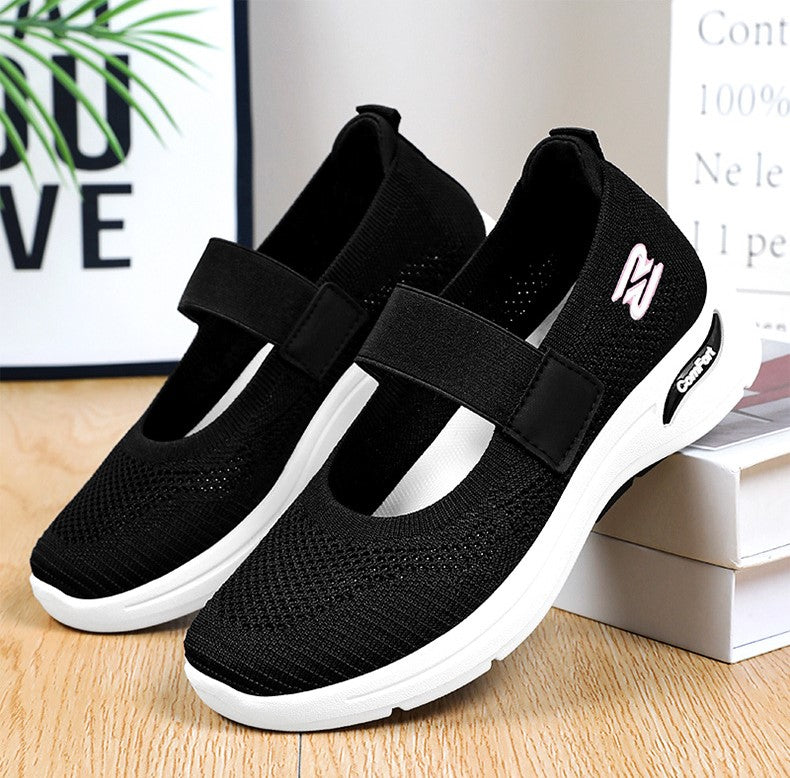 Zapatos de malla con cordones Z