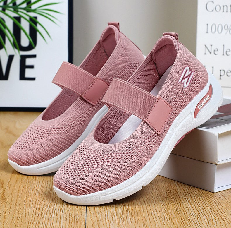 Zapatos de malla con cordones Z