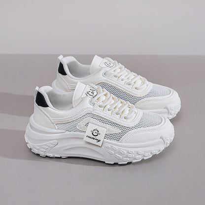 Zapatillas deportivas de suela gruesa para mujeres 2025