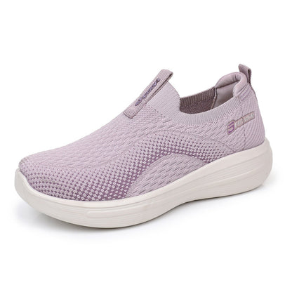 Zapatos tejidos sin cordones