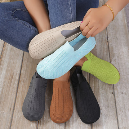 Zapatos de malla completa a cuadros