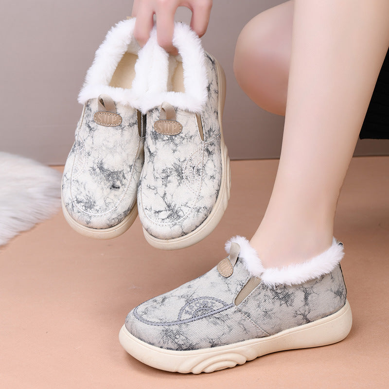 Zapatos de algodón nuevos