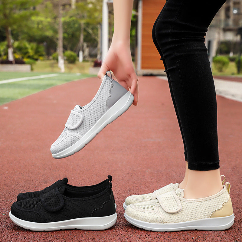 Zapatos de mamá ligeros con velcro