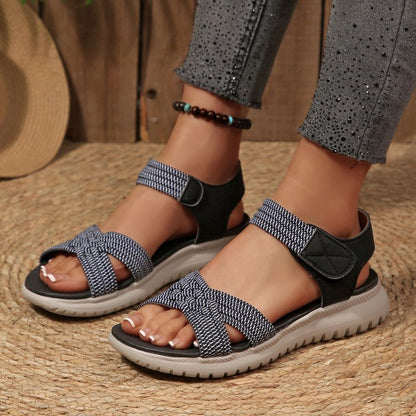 Sandalias con cierre de velcro