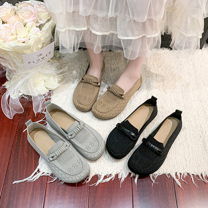 Zapatos de malla rizada