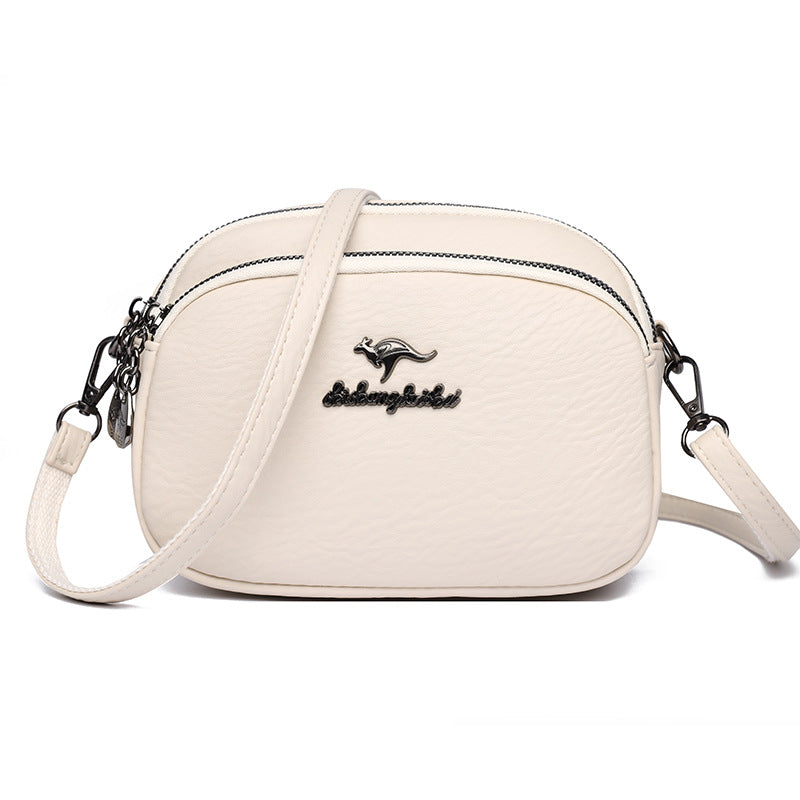 Nuevo bolso bandolera minimalista de estilo retro.