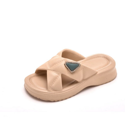 Pantuflas gruesas antideslizantes [material EVA - resistentes a los olores]