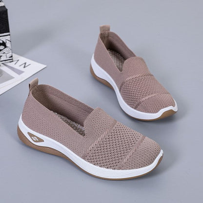 Par de zapatos de malla retorcida