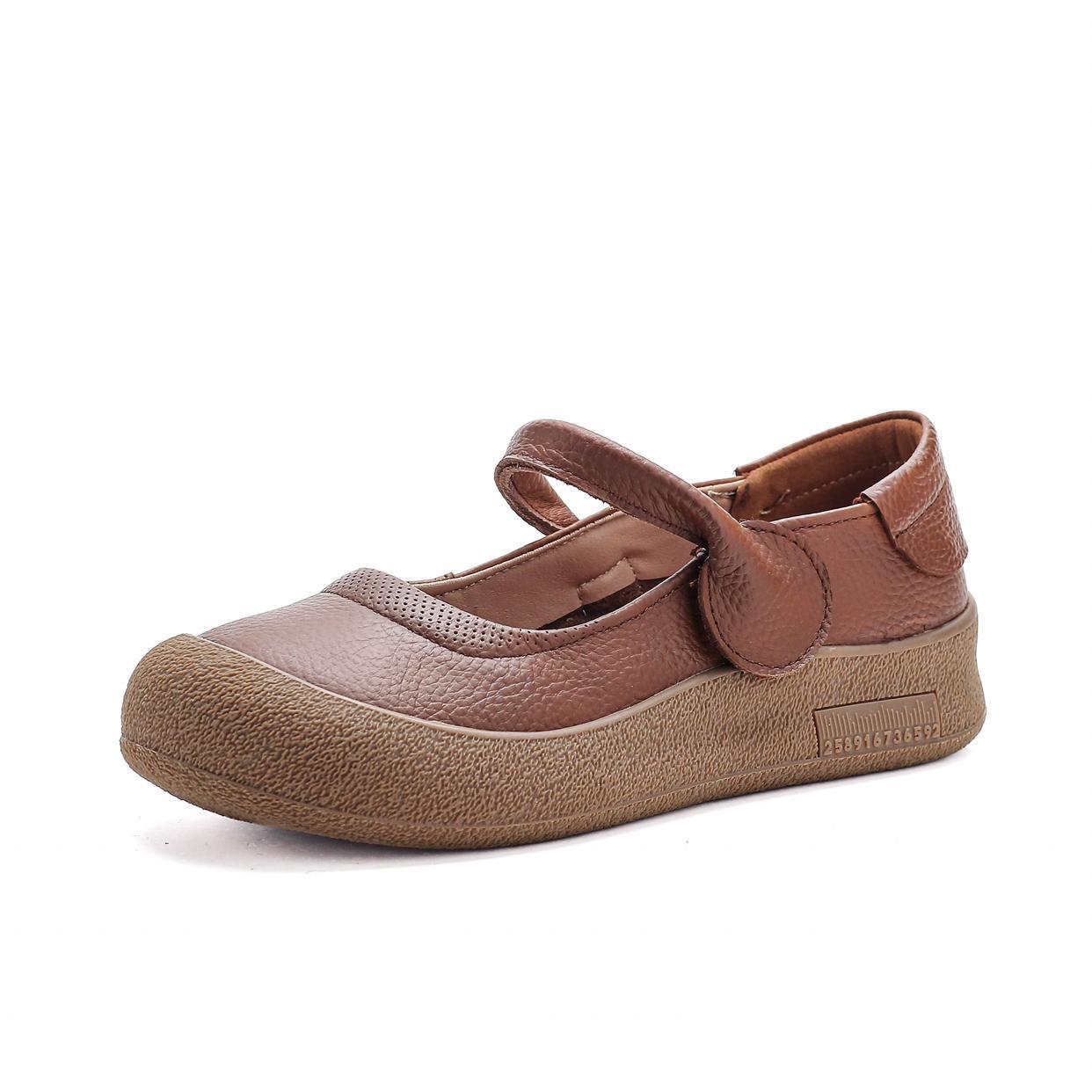 2026 Nuevos zapatos piel vacuno primera capa.