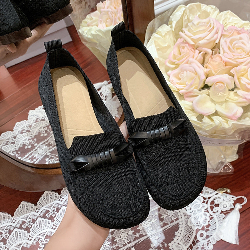 Zapatos de malla rizada