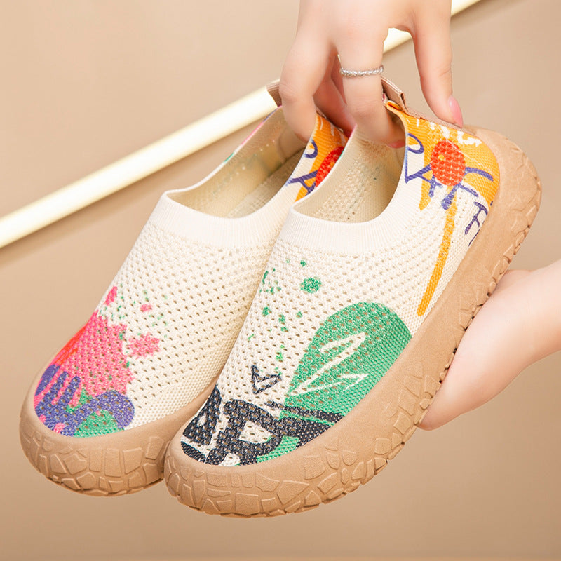 【Oferta especial - solo 3 días】Zapatos de suela blanda cómodos para mujer
