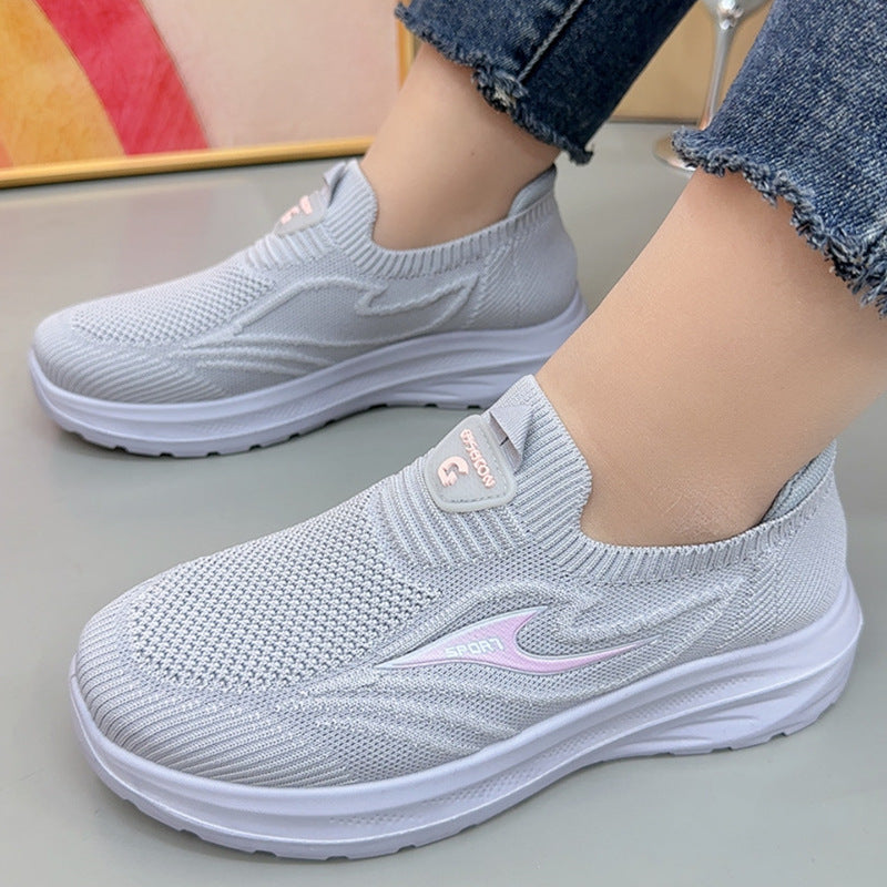 Zapatos unisex de malla con gancho