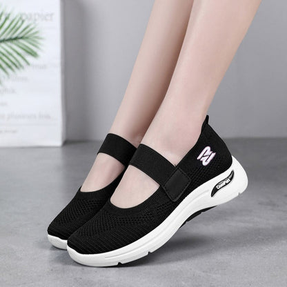 Zapatos de malla con cordones Z