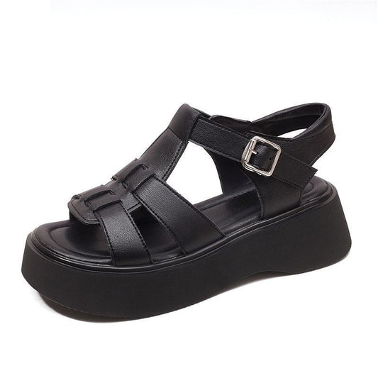 Sandalias tipo Birkenstock de plataforma para mujer – verano