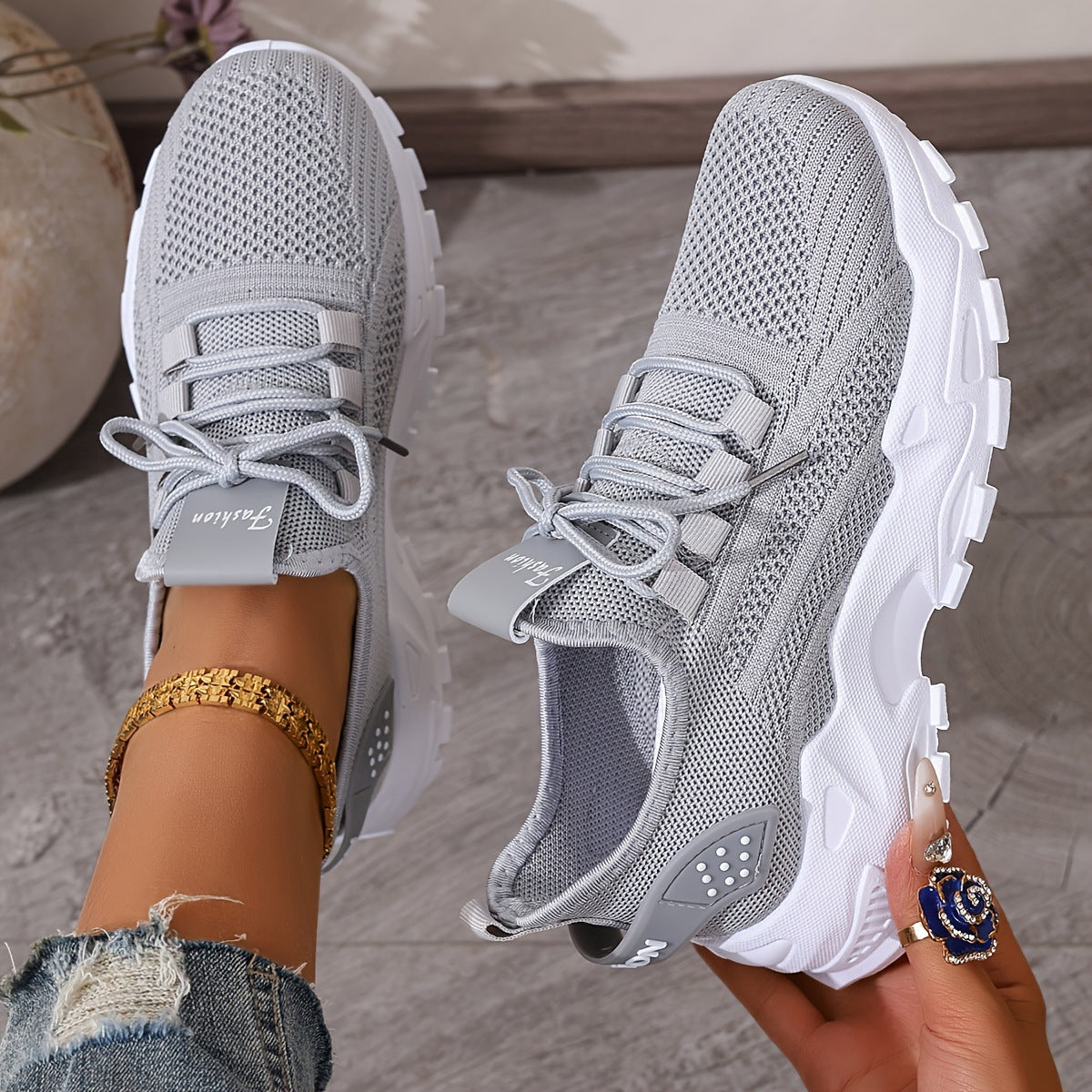 Zapatillas de tenis finas y transpirables