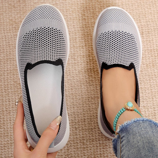 Zapatos de malla con puños de gatito