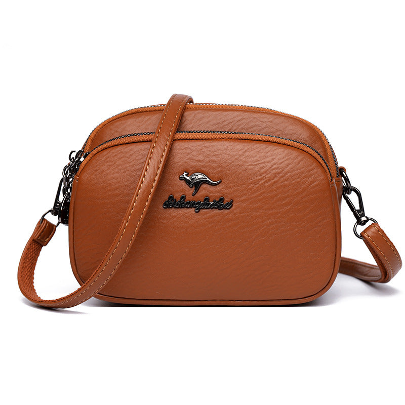 Nuevo bolso bandolera minimalista de estilo retro.