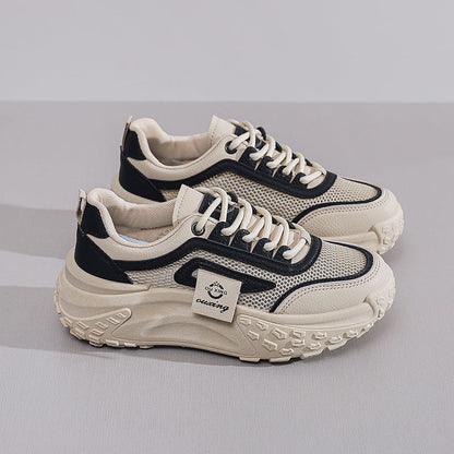 Zapatillas deportivas de suela gruesa para mujeres 2025