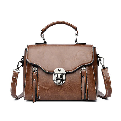 Nuevo y elegante bolso cuadrado pequeño de estilo retro